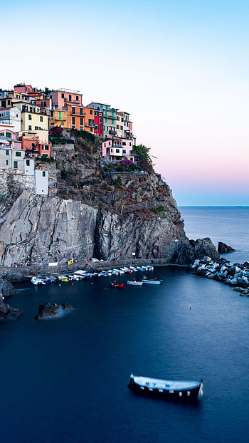 Cinque Terre, Beautiful coastal city, Samantha Johnson HD phone wallpaper