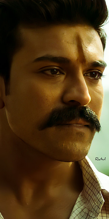 Ram Charan, lip, RRR HD phone wallpaper