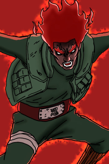 gai, Naruto, Might Guy HD phone wallpaper