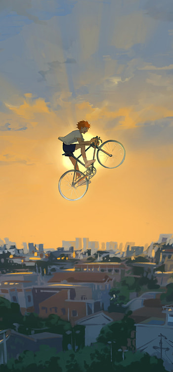 Haikyū!! Sunset Ride – Anime , Anime, Haikyū!! HD phone wallpaper