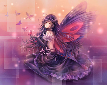 Cute anime fairies, Playful and lively, Charming artwork, Colourful designs HD wallpaper