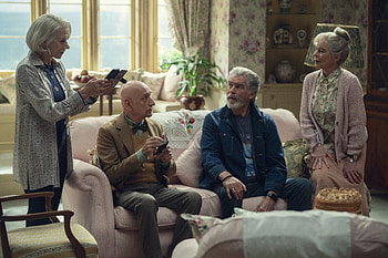 The Thursday Murder Club — : Sleuths at Tea, Movie HD wallpaper