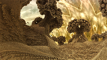 3d Trippy Psychedelic Space Fractal, 3D, space, trippy, psychedelic, forest, Abstract, fractal HD wallpaper