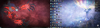 Thanks /r/pokemon, I now have my new dual monitor (No Spoilers) ... HD wallpaper