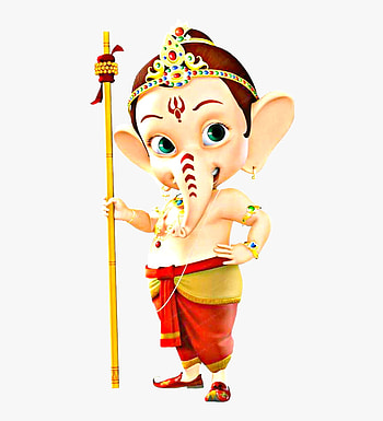 toedit Cartoon Ganesha Ganesh - Bal Ganesh Png, Transparent Png, Transparent Png HD phone wallpaper