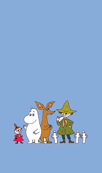 Moomins , Moominland scenery, Tove Jansson's creation, Mysterious adventures HD phone wallpaper