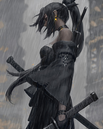 Samuraï, style, anime HD phone wallpaper