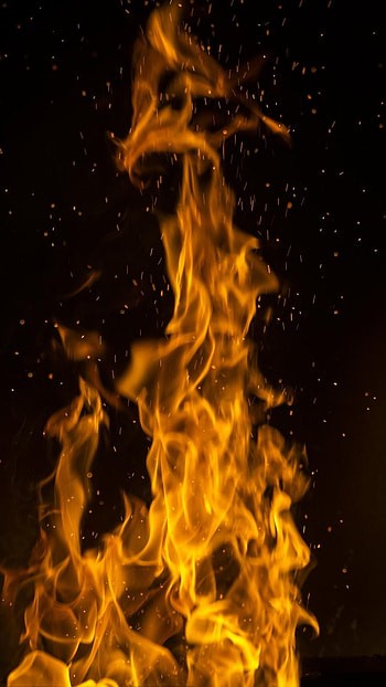 Fire, Aesthetic HD phone wallpaper