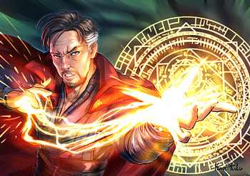 Doctor Strange Fan Made Artwork, doctor-strange, superheroes, artwork, artist, deviantart HD wallpaper