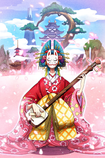 Hiyori, Art, Wano, One_Piece, Manga HD phone wallpaper