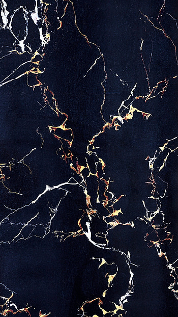 Blue Stone with Golden Texture, stone, Abstract, texture HD phone wallpaper