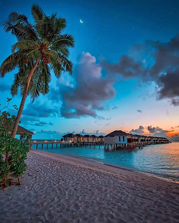 Maldives, cloud, sky HD phone wallpaper