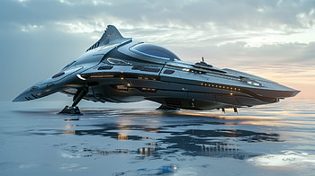 Stellar Voyage: Sci-Fi Spaceship, Sci Fi, spaceship HD wallpaper