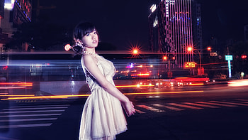 asian, woman HD wallpaper
