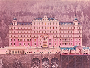 The Grand Budapest Hotel, Quirky Wes Anderson, Colorful visuals, Charming narrative HD wallpaper