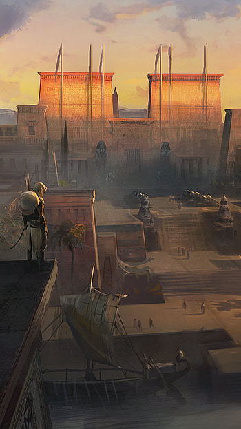 video game, Assassin's Creed Origins HD phone wallpaper