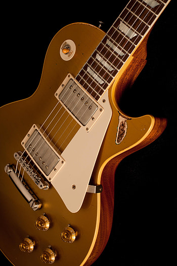 1957 Les Paul Goldtop, Gibson Guitars HD phone wallpaper
