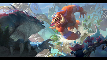 Gnar-, Gnar (League Of Legends), video game, Legends of Runeterra HD wallpaper