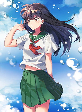 Higurashi kagome, kagome higurashi inuyasha, 2967259, zerochan anime HD phone wallpaper