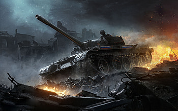 world of tanks, world, tank, battle, ruins HD wallpaper