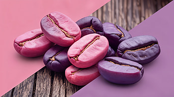 Vibrant Coffee Beans: A Delight, coffee beans, food graphy, wooden HD wallpaper