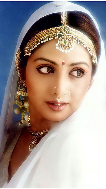 Sreedevi, bollywood actress, vintage HD phone wallpaper