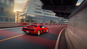 Ferrari Testarossa In Tokyo Gran Turismo 7 , gran-turismo-7, games, ps5-games, 2022-games, ferrari-testarossa, ferrari, cars HD wallpaper