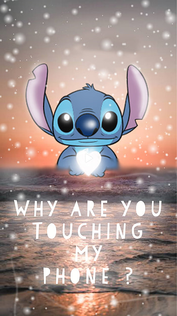 Stitch , facial expression, vision care HD phone wallpaper