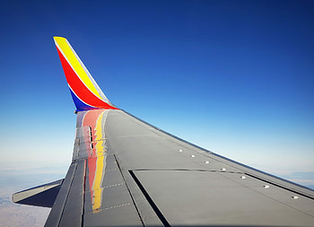 Wing, Southwest Airlines HD wallpaper