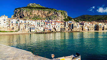 Cefalu, Sicily, Backgrounds HD wallpaper