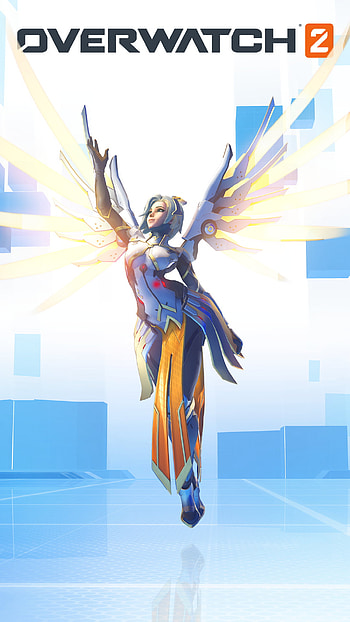 Overwatch 2 Mercy Mobile, Mercy (Overwatch), video game, Overwatch 2 HD phone wallpaper