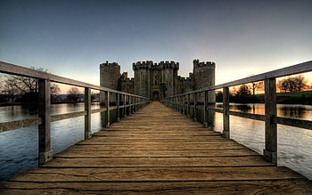 Bodiam Castle HD wallpaper