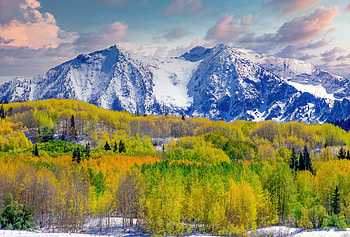 Kebler Pass, USA HD wallpaper