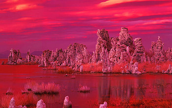 california red, cali, graphy, red, clouds, sky, water, sunset, beauty HD wallpaper