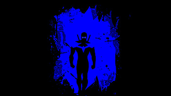 Nightwing Minimal, nightwing, minimalism, superheroes, art, artwork, digital-art, artstation HD wallpaper