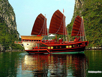 Red Sails Ahoy., a, very, nice, red HD wallpaper