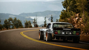 Ken Block gymkhana , Social media post, Exciting car culture HD wallpaper