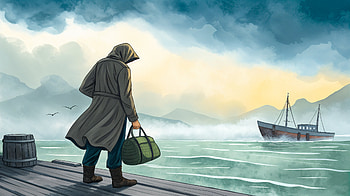 Smuggler's Twilight Ultra, Smuggler, fisherman, sea, boat, storm HD wallpaper