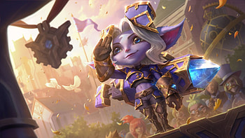 League of Legends, Chibi, Pentakill Sona, In-game artwork HD wallpaper