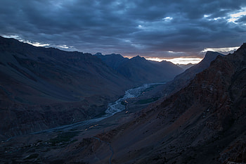 Landscape, Nature, Rivers, Mountains, Clouds, Valley HD wallpaper