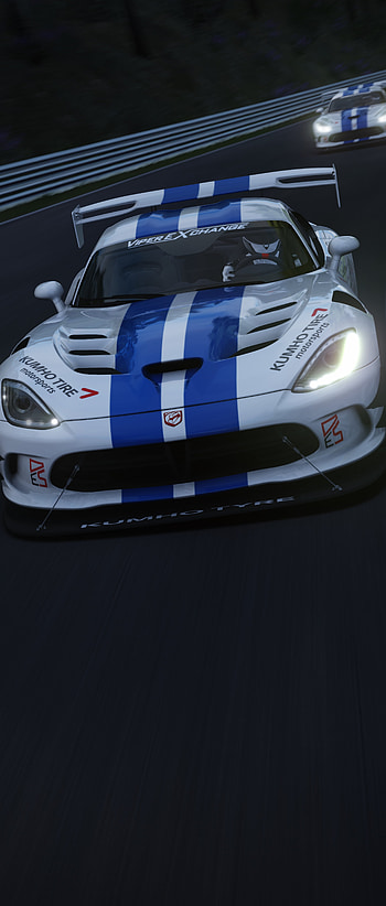 Dodge SRT Viper In Nurburgring Nordschleife Récord, Nürburgring, Dodge Viper SRT10 ACR, Dodge Viper ACR, Dodge Viper, Dodge, video game, Assetto Corsa HD phone wallpaper