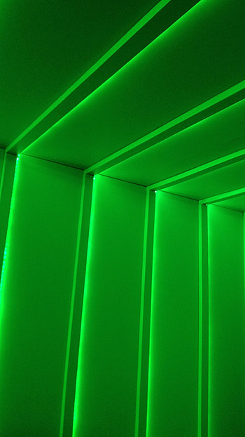 Green Aesthetic, Green Neon Light HD phone wallpaper
