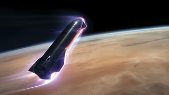 SpaceX Starship rocket, Future of spaceflight, Space exploration, Clean technology HD wallpaper