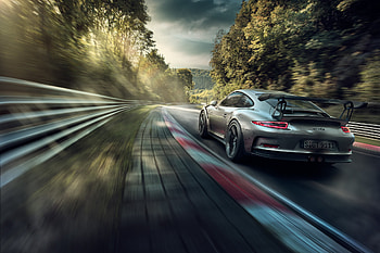 Porsche GT3 RS 2018, porsche-gt3, porsche, cars, behance HD wallpaper