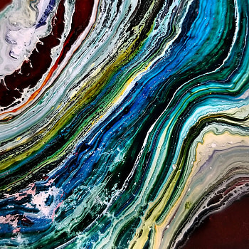 ArtAintHard, aqua, rainbow, art, colors HD phone wallpaper