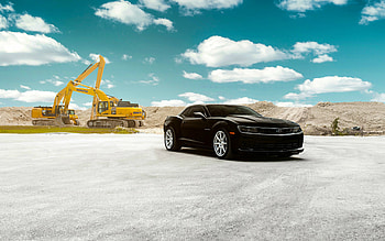 Camaro Black, chevrolet, camaro, cars, racing, new, 2016, black HD wallpaper