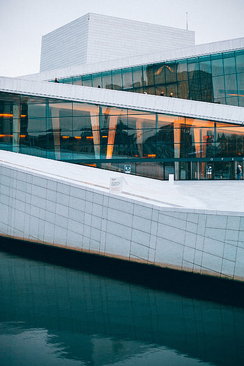 Oslo Opera House, Impressive , High-resolution , Pexels stock HD phone wallpaper