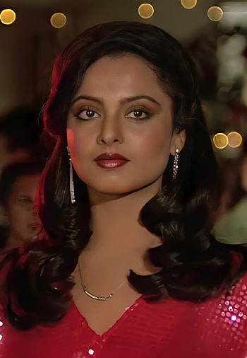 Rekha, nose, lip, Bollywood3 HD phone wallpaper