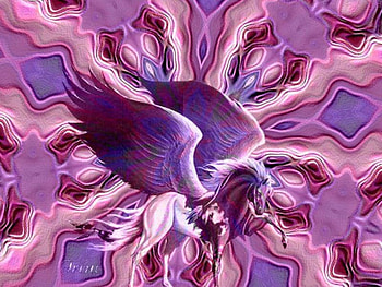 Celestial Storm, abstract pattern, pegasus HD wallpaper