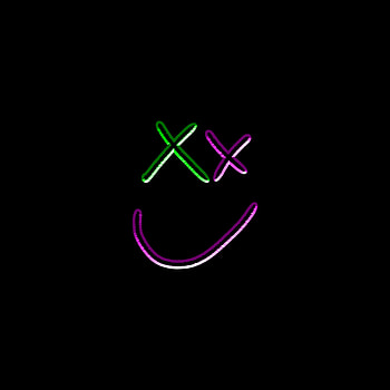 Happy Face, Symbol, Amoled, Magenta, Green HD phone wallpaper